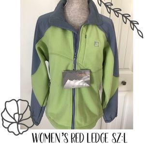 Red Ledge ❄️ Women’s  Action fleece Soft warm Jacket~ Mojito SZ:L NWT!